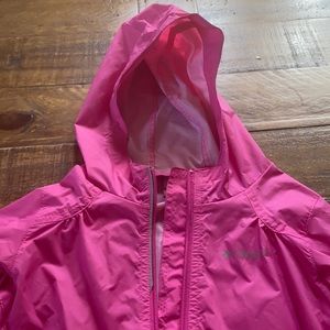 3t pink Columbia rain coat